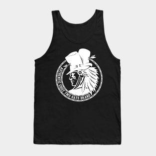 Authentic Chief Two Hats Brand (White) Tank Top